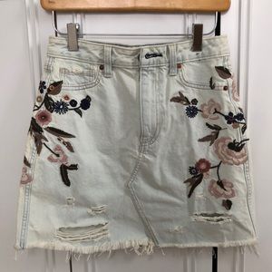 Abercrombie & Fitch Denim Skirt